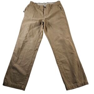 Columbia Sportswear Cargo Pants Mens 34x30 Tan Cotton Outdoor Gear